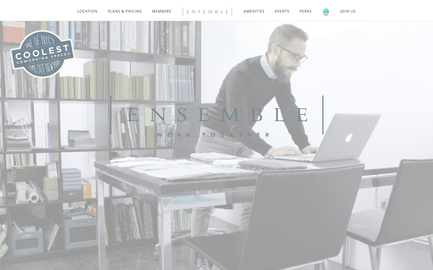 Ensemble website after.